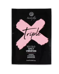SECRETPLAY - UNIDOSE TRIPLE X INTENSIFICATEUR DE PLAISIR SECRETPLAY - UNIDOSE TRIPLE X INTENSIFICATEUR DE PLAISIR