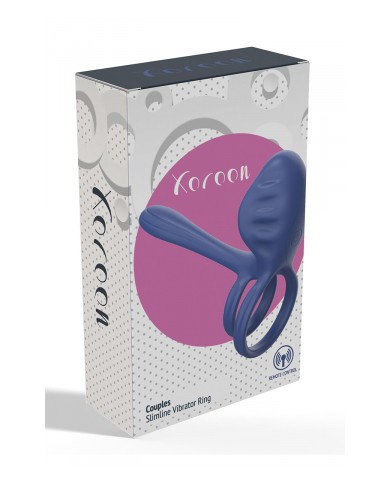 Anneau vibromasseur version slim pour couple - Xocoon