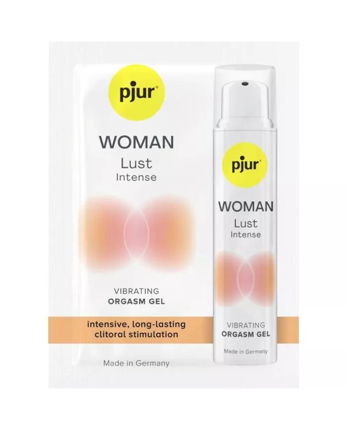 PJUR - WOMAN LUST GEL VIBRANT INTENSE DOSE UNIQUE POUR L'ORGASME 1,5 ML PJUR - WOMAN LUST GEL VIBRANT INTENSE DOSE UNIQUE POUR L'ORGASME 1,5 ML