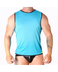 MACHO - T-SHIRT BLEU L/XL MACHO - T-SHIRT BLEU L/XL