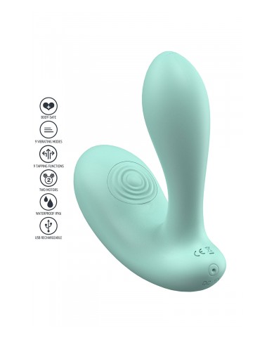 Stimulateur DuoVibe II Tapping et  Point G - Xocoon