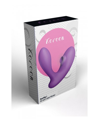 Stimulateur DuoVibe I Air et  Point G - Xocoon