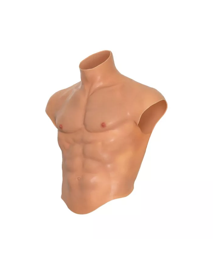 HIDDEN DESIRE - ALTER EGO CHEMISE TORSE HOMME EN SILICONE AVEC CHAIR ABS