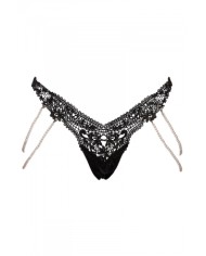 String Rio avec chaines de perles - Cottelli LINGERIE