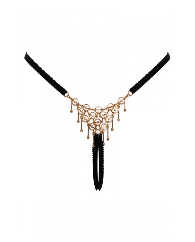 String ouvert avec design bijou - Cottelli LINGERIE