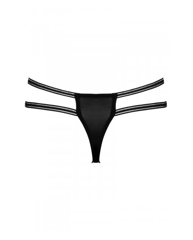 String ouvert Rio noir en dentelle - Cottelli LINGERIE