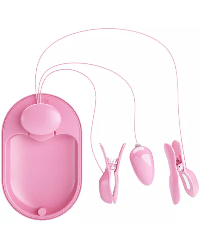 PRETTY LOVE - BOITE SURPRISE PINCES DÉLECTRO STIMULATION ROSE PRETTY LOVE - BOITE SURPRISE PINCES DÉLECTRO STIMULATION ROSE