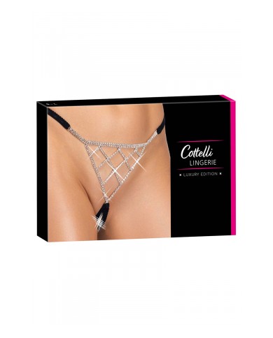 String ouvert strass - Cotelli Lingerie