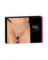 String ouvert strass - Cotelli Lingerie