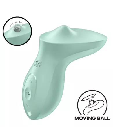 SATISFYER - VIBRATEUR EXCITERRR À POSER SUR LE CLITORIS MENTHE
