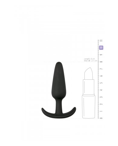 Mini plug Anchor silicone  8 x 2,1 cm - Easytoys