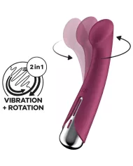 SATISFYER - SPINNING G-SPORT 1 VIBRATEUR ROTATOR ROUGE SATISFYER - SPINNING G-SPORT 1 VIBRATEUR ROTATOR ROUGE