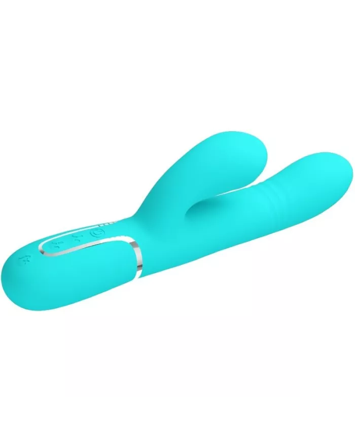 PRETTY LOVE - VIBRATEUR MULTIFONCTION G-SPOT VERT AQUA PRETTY LOVE - VIBRATEUR MULTIFONCTION G-SPOT VERT AQUA