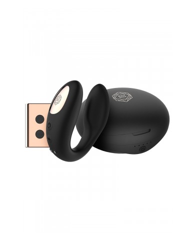 Vibro pour couple C-Shape  - Rosy Gold
