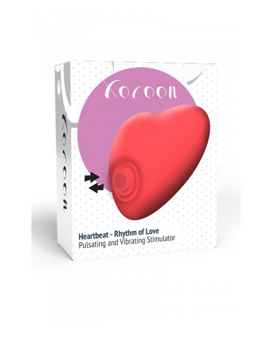 Stimulateur à pulsations et vibrations Heartbeat - Xocoon