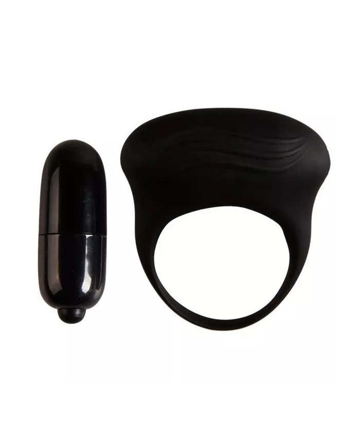 PRETTY LOVE - BERTRAM ANNEAU VIBRATEUR NOIR