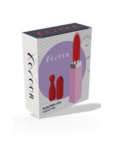 Mini vibro rouge à lèvres Sealed With A Kiss - Xocoon