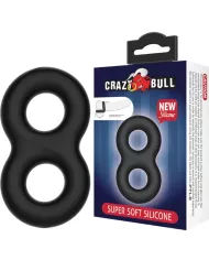 CRAZY BULL - BAGUE EN SILICONE DOUBLE INFINITY CRAZY BULL - BAGUE EN SILICONE DOUBLE INFINITY