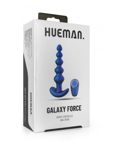 Plug anal vibrant télécommandé Galaxy Force - Hueman