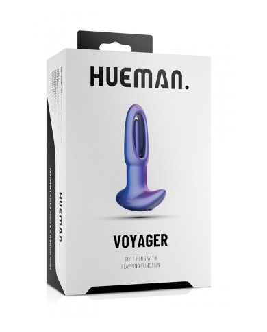 Plug anal à vibrations et tapotements Voyager - Hueman