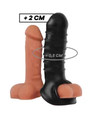 VIRILXL - EXTENSION ET GAINE DE PÉNIS V15 NOIRE VIRILXL - EXTENSION ET GAINE DE PÉNIS V15 NOIRE