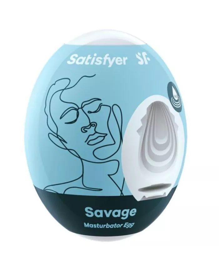 SATISFYER - OEUF DE MASTURBATEUR SAVAGE SATISFYER - OEUF DE MASTURBATEUR SAVAGE