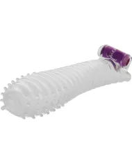 OHMAMA - GAINE PÉNIS TEXTURÉE AVEC BALLE VIBRANTE OHMAMA - GAINE PÉNIS TEXTURÉE AVEC BALLE VIBRANTE