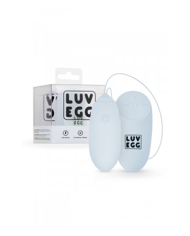 Oeuf vibrant télécommandé bleu - LUV EGG