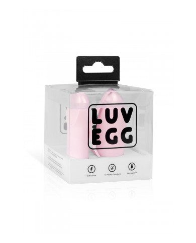 Oeuf vibrant télécommandé rose - LUV EGG