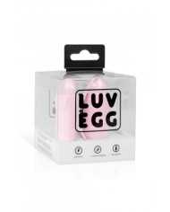 Oeuf vibrant télécommandé rose - LUV EGG