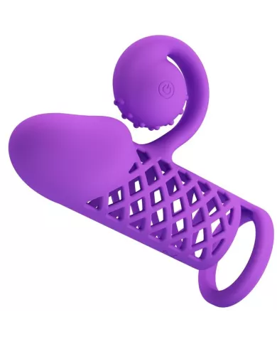 ROMANCE - HARDEN MANCHE PROLONGÉE POURPRE