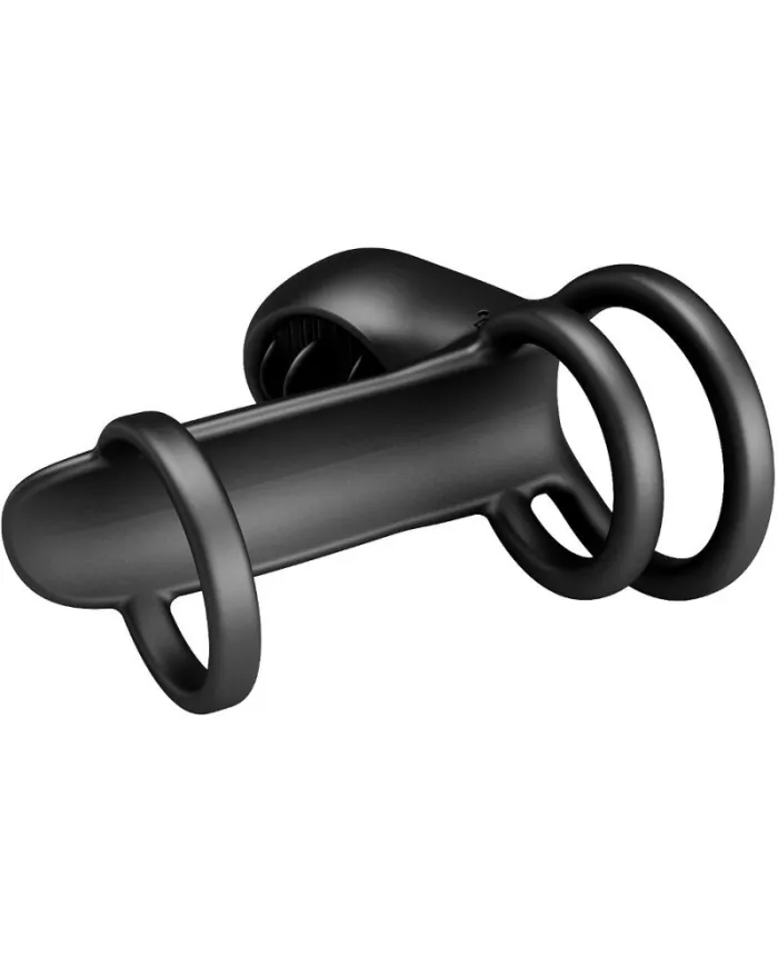 PRETTY LOVE - GAINE PÉNIS JAMMY 12 VIBRATIONS AVEC LANGUE EN SILICONE RECHARGEABLE PRETTY LOVE - GAINE PÉNIS JAMMY 12 VIBRATIONS AVEC LANGUE EN SILICONE RECHARGEABLE