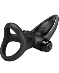 PRETTY LOVE - ANNEAU VIBRANT 10 VIBRATIONS SILICONE NOIR PRETTY LOVE - ANNEAU VIBRANT 10 VIBRATIONS SILICONE NOIR