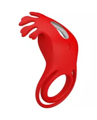 PRETTY LOVE - ANNEAU VIBRATEUR RUBEN 7 VIBRATIONS SILICONE ROUGE PRETTY LOVE - ANNEAU VIBRATEUR RUBEN 7 VIBRATIONS SILICONE ROUGE