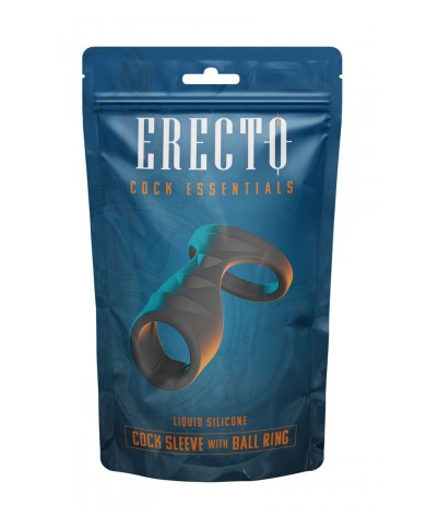 Gaine de Pénis et Ball Ring liquid silicone - Erecto