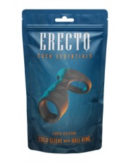 Gaine de Pénis et Ball Ring liquid silicone - Erecto