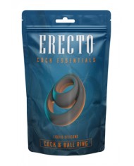Double Cock & Ball Ring liquid silicone - Erecto