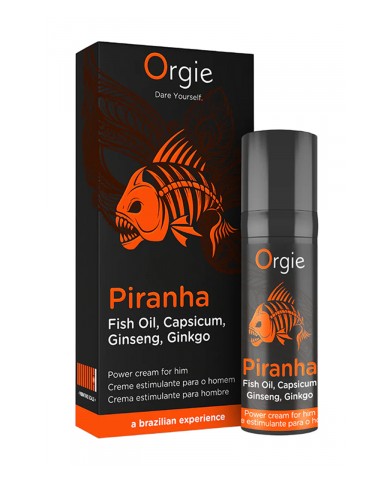 Crème stimulante Piranha Power Cream - Orgie