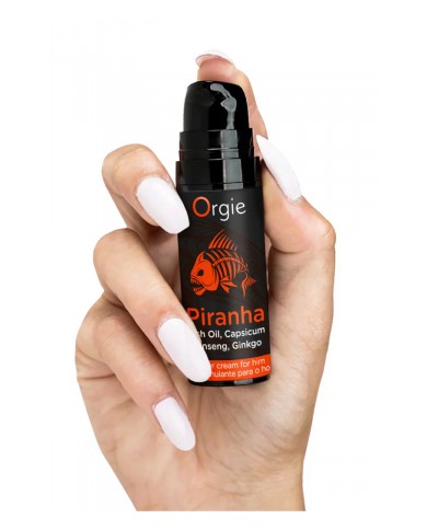 Crème stimulante Piranha Power Cream - Orgie