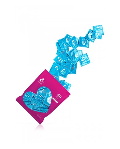 40 préservatifs Extra Fins - EasyGlide