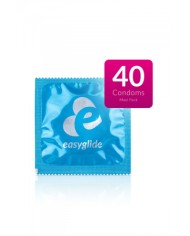 40 préservatifs Extra Fins - EasyGlide