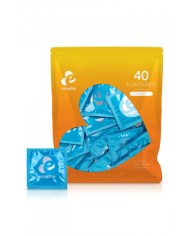 40 préservatifs parfumés - EasyGlide