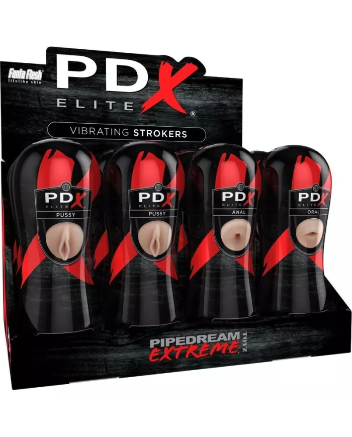 PDX ELITE - ENSEMBLE DE COUREURS 12 UNITÉS: 6X VAGIN, 3X ANO, 3X BOUCHE PDX ELITE - ENSEMBLE DE COUREURS 12 UNITÉS: 6X VAGIN, 3X ANO, 3X BOUCHE