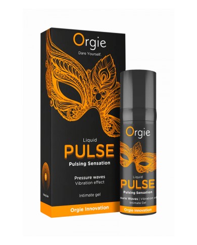 Gel stimulant embrassable Liquid Pulse - Orgie