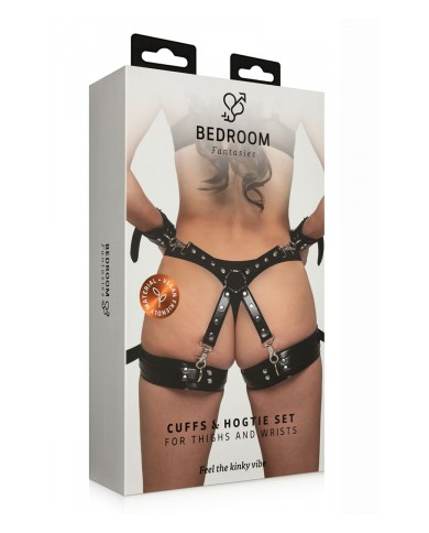 Ensemble menottes et croix hogtie - Bedroom Fantasies