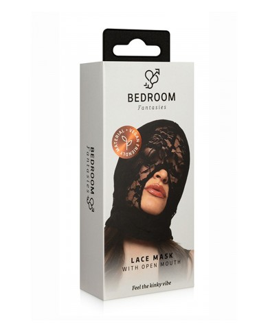 Cagoule BDSM en Dentelle - Bedroom Fantasies