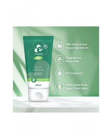 Lubrifiant anal Bio et Naturel 100ml - EasyGlide