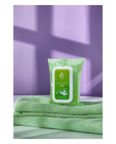 25 lingettes Lingettes nettoyantes pour sextoys - EasyGlide