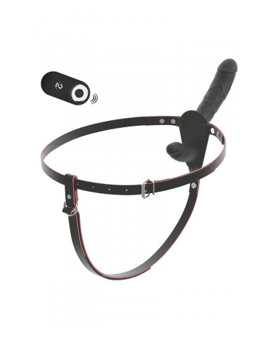 Double gode ceinture vibrant télécommandé - You2Toys