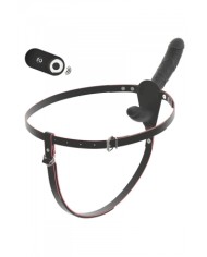 Double gode ceinture vibrant télécommandé - You2Toys